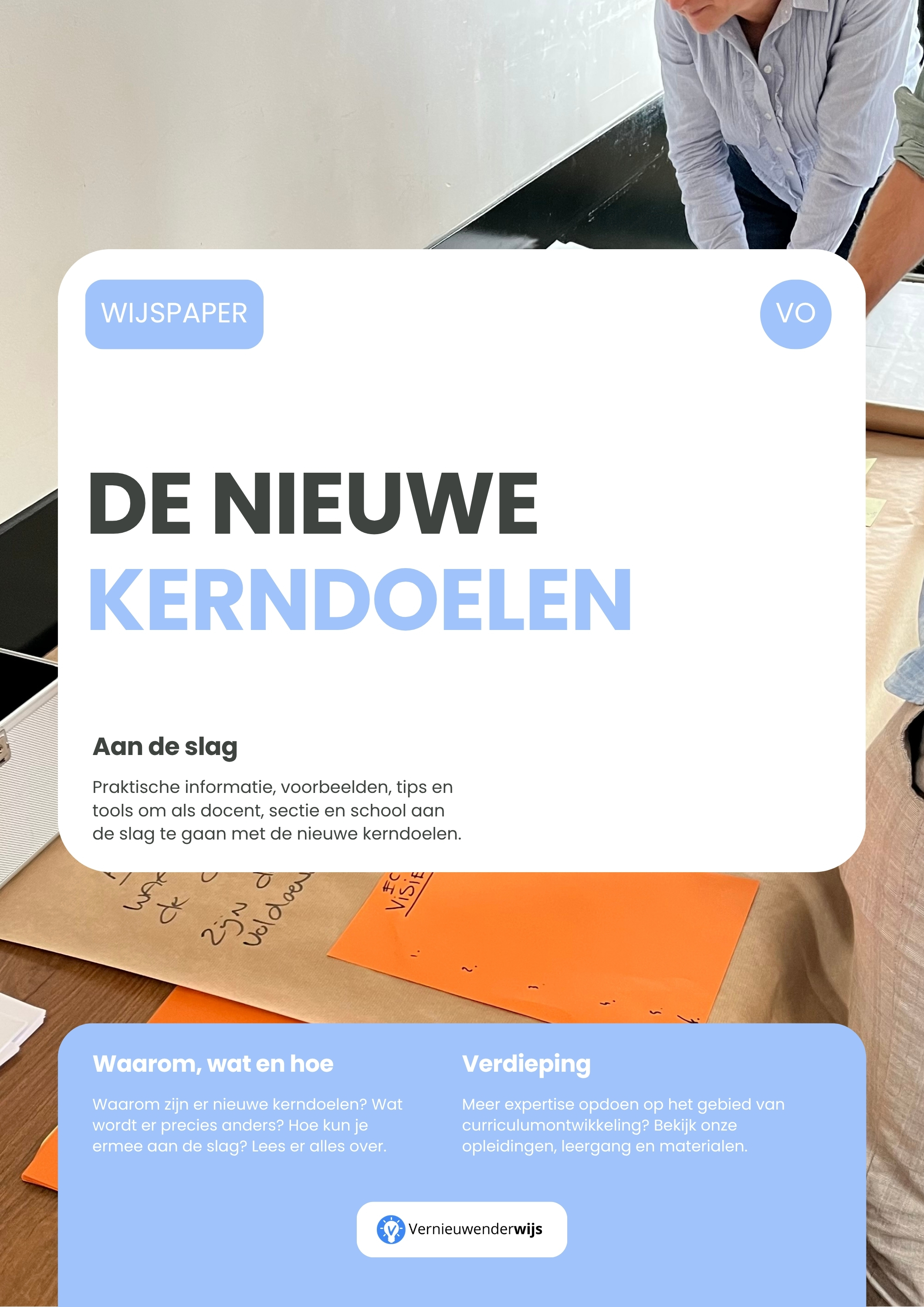 Wijspaper over de nieuwe kerndoelen